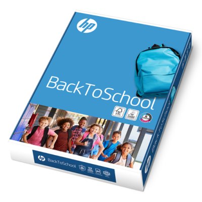 Kopierpapier HP back to school A4 80g, hochweiss 1/4 Palette 25'000 Blatt zu Box 5x500 Bl./Bg.