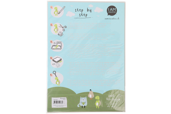 I AM CREA Shrinkfolie A4 4010.48 transparent, 5 Blatt
