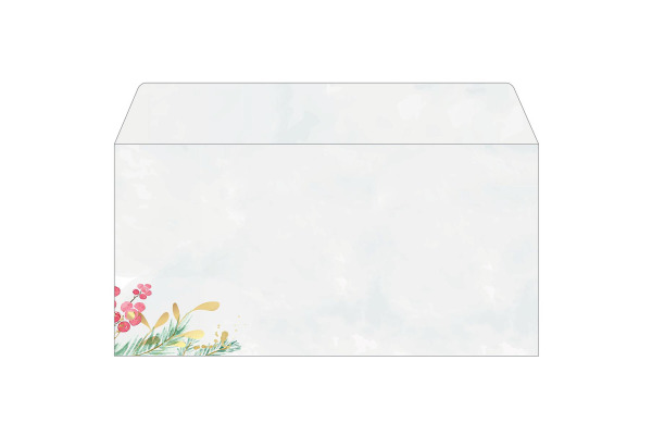 SIGEL Couvert Weihnachten C6/5 DU608 90g, Magic Watercolor 25 Stk.