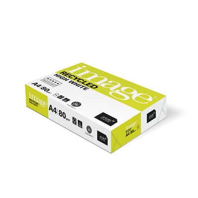 Image Recycled High White Blue Angel 80g, hochweiss 2'500 Blatt Box 5x500 Bl./Bg.