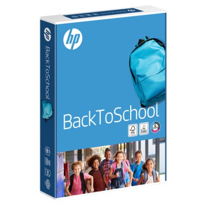 Kopierpapier HP back to school A4 80g, hochweiss 1/4 Palette 25'000 Blatt zu Box 5x500 Bl./Bg.