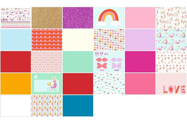 FOLIA Bastelblock Glitter 49102 Everywhere ink. Anleitung