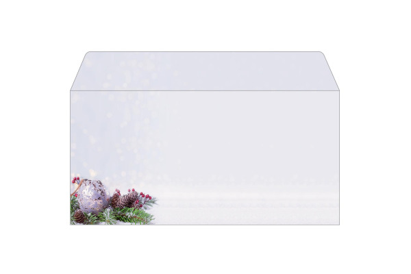 SIGEL Couvert Weihnachten C6/5 DU443 90g, Charmful Christmas 25Stk.