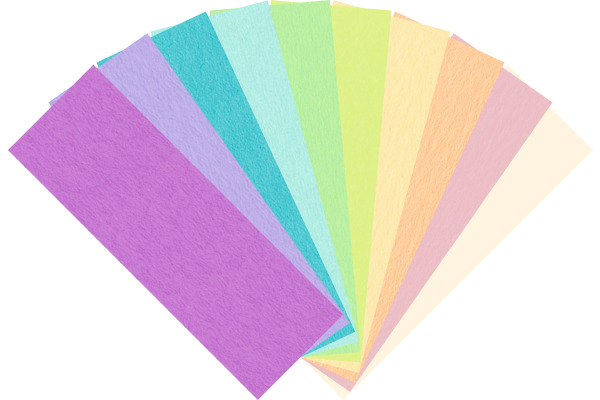 URSUS Tonzeichen-Block A4 2144699 130g, pastell 20 Blatt