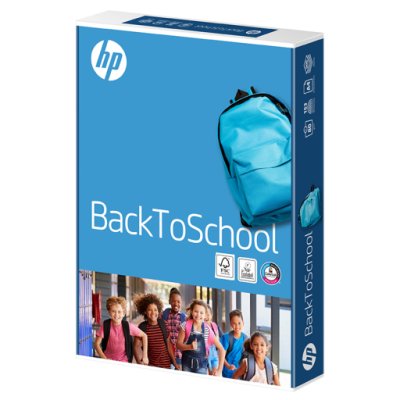 Kopierpapier HP back to school A4 80g, hochweiss 1/4 Palette 25'000 Blatt zu Box 5x500 Bl./Bg.
