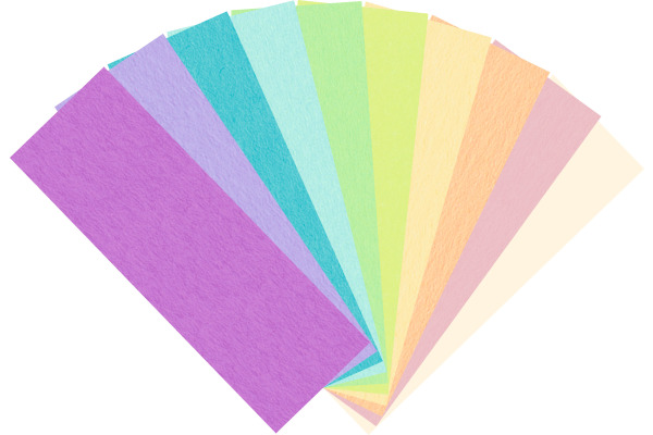 URSUS Tonzeichen-Block A3 2164099SE 130g, pastell 10 Blatt