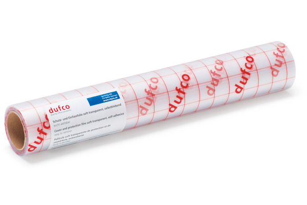 DUFCO Selbstklebefolie 35x500cm 6493.001 glasklar,80my,non-perm.,PVC