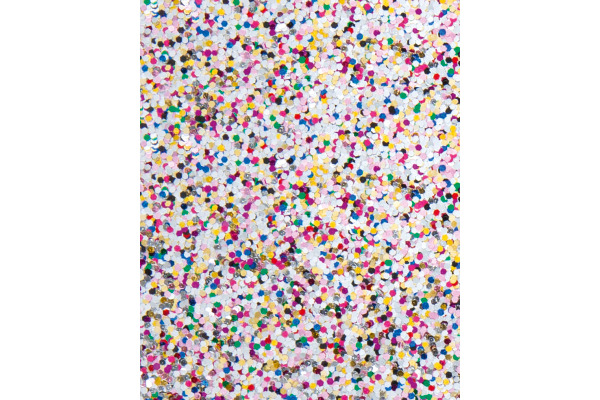 FOLIA Glitterkarton 86139 Grob 5 Blatt, farbig