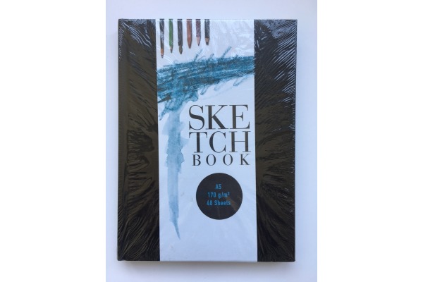 BAM4U.CH Skizzenbuch A5 6677A5 170g, perforiert 48 Blatt