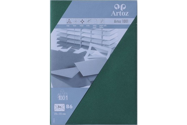 ARTOZ Couverts 1001 B6 107364183 100g, racing green 5 Stück