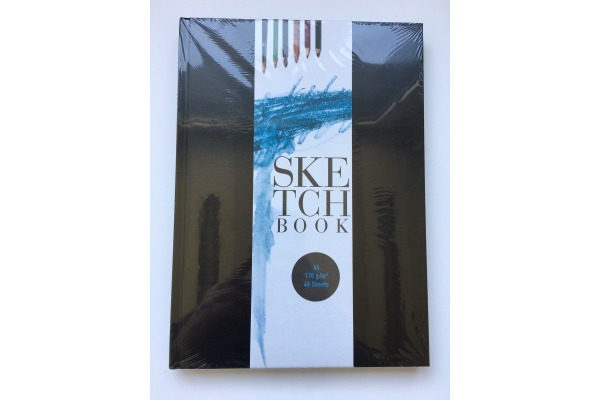 BAM4U.CH Skizzenbuch A4 6677A4 170g, perforiert 48 Blatt