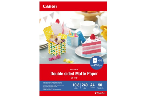 CANON Doub.Matte Photo Paper A4 MP101DA4 Double sided 50 Blatt