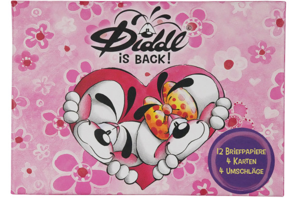 DIDDL Briefpapier Set 12x17.5cm 23493 20-teilig