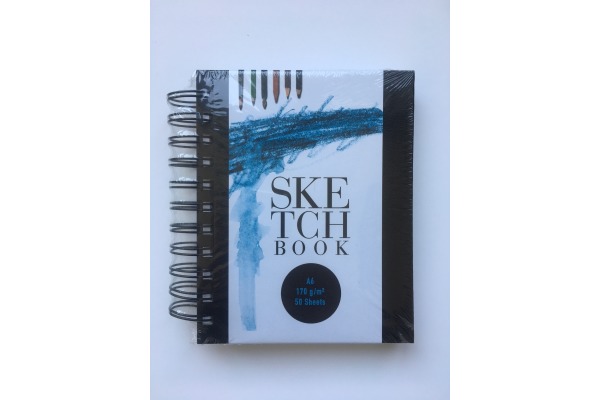 BAM4U.CH Skizzenbuch A6 6679A6 170g, perforiert 48 Blatt