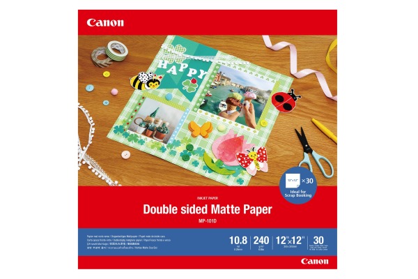 CANON Doub.Matte Photo Paper 30x30cm MP101DA4 Double sided 30 Blatt