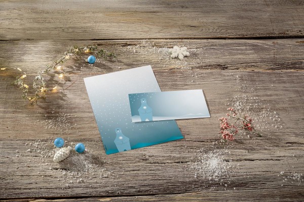 SIGEL Couvert Weihnachten C6/5 DU259 90g, Polar Bear 25 Stück