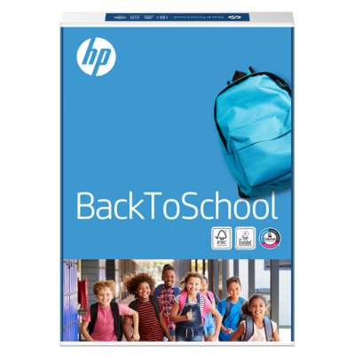 Kopierpapier HP back to school A4 80g, hochweiss 1/4 Palette 25'000 Blatt zu Box 5x500 Bl./Bg.
