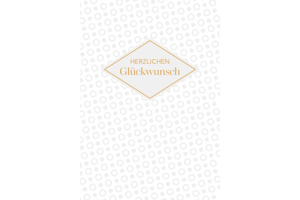ABC Geburtstagskarte A4 54019 Herzlichen Glückwunsch