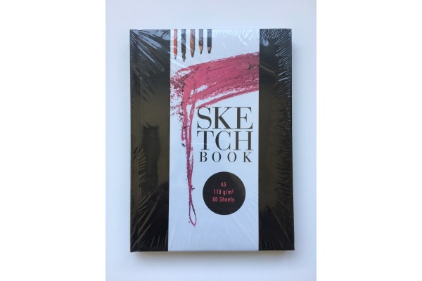 BAM4U.CH Skizzenbuch A5 6676A5 110g, perforiert 80 Blatt
