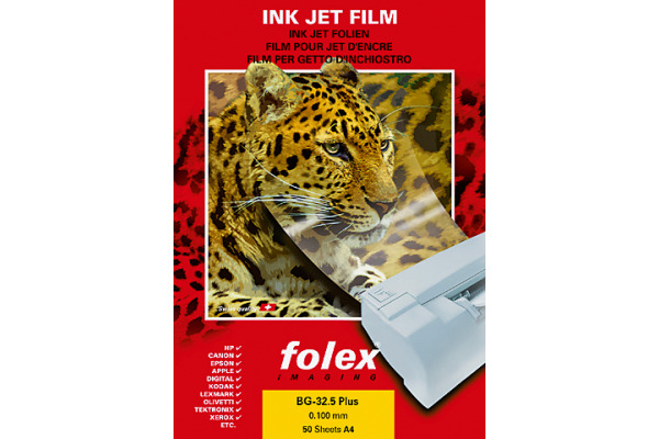 FOLEX Ink Jet Universal-Folie A4 BG32.5+ 50 Blatt