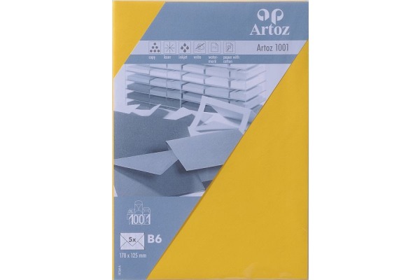 ARTOZ Couverts 1001 B6 107364182 100g, sonnengelb 5 Stück