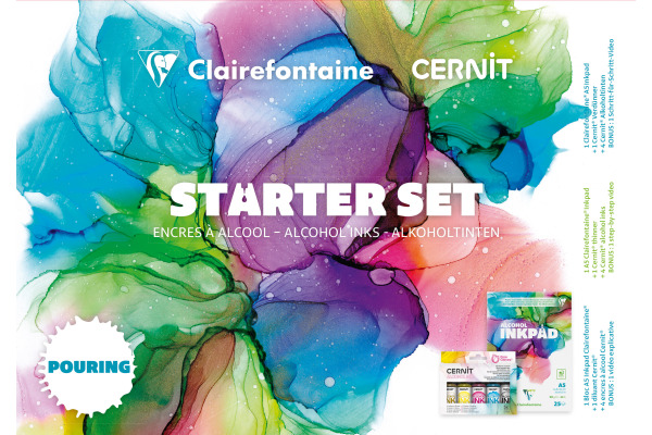 CLAIREFON Alkoholtinte Starter Set A5 976165C 9-teilig
