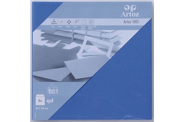ARTOZ Couverts 1001 160x160mm 107454184 100g, royal 5 Stück