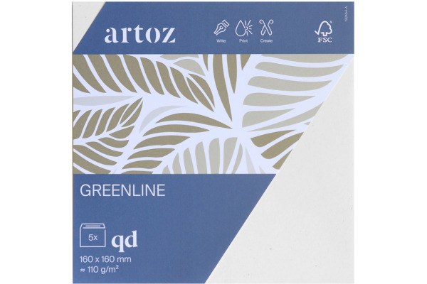ARTOZ Couverts 1001 160x160mm 245418211 118g, birch 5 Stück