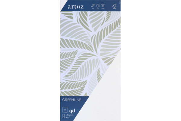 ARTOZ Karten 1001 310x155mm 245226211 216g, birch 5 Blatt