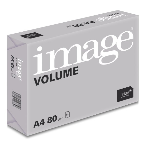Kopierpapier Image Volume A4 80g, hochweiss 1/4 Palette 25'000 Blatt Box 5 x 500 Bl./Bg.